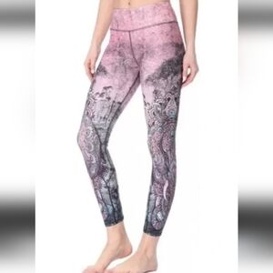 Evolution and creation elephant yoga pants
